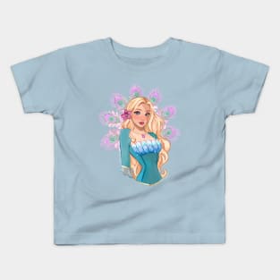 Peacock Princess Kids T-Shirt